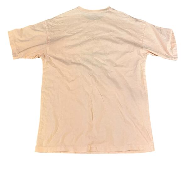 Vtg Johnny Was Tee Pink Womens One Size USA Embroidered Lizards Single Stitch - Picture 7 of 7